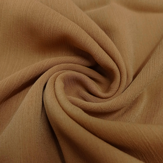 Crinkle Chiffon - Brown baby