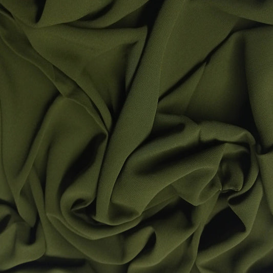 Georgette Hijab – Dark Olive