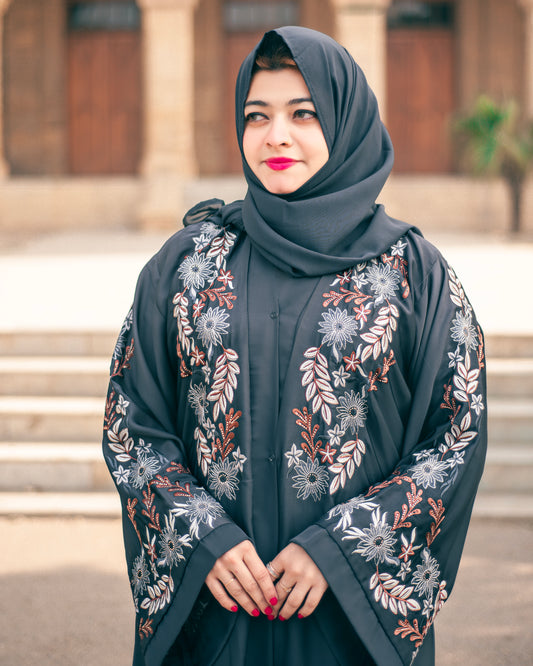 Nida Embrodied Beautiful Women's stylish Abaya