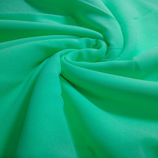 Georgette Hijab – Lime Green