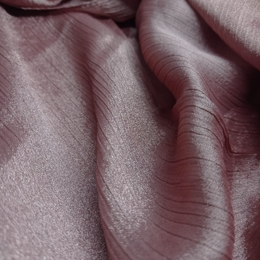 Crinkle Silk Luxe Hijabs – PINK ROSE