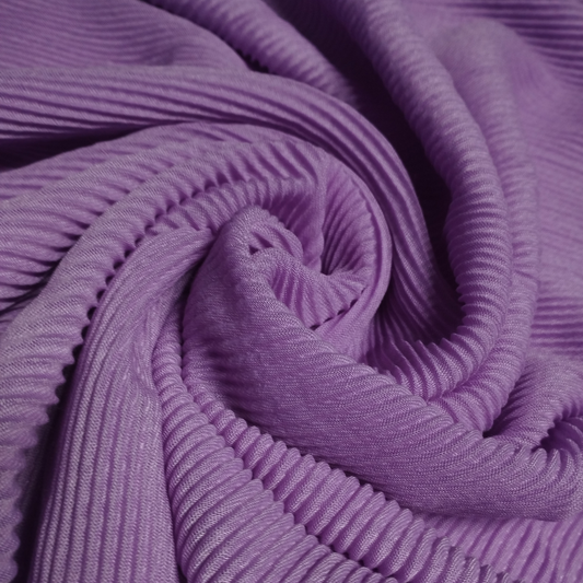 Crinkle Lawn - Light Purple