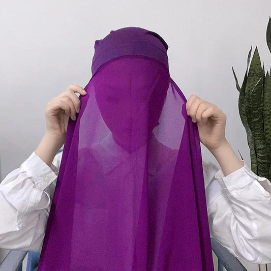 Instant Hijab - Purple